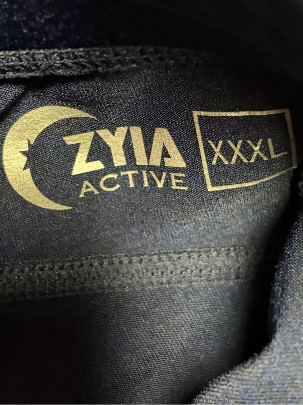 Zyia Active Jogger Pants Women's XXXL 3XL Navy Blue Pockets Stretch - Picture 4 of 10